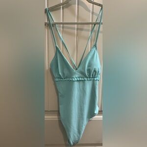 New With Tags—Old Navy Light Blue One Piece Swimsuit—Size Small